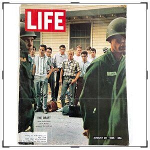 Life Magazine Vietnam War Draft Hiroshima Years Later Atomic Bomb August 20 1965